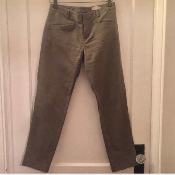 Club Monaco Dark Khaki Pants 0 - Picture 2 of 4